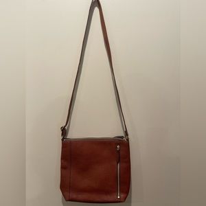 Brand new Fossil crossbody bag. All leather. Never used.